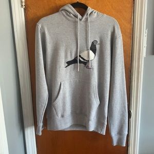 Staple Purple Footed Pigeon Grey Hoodie